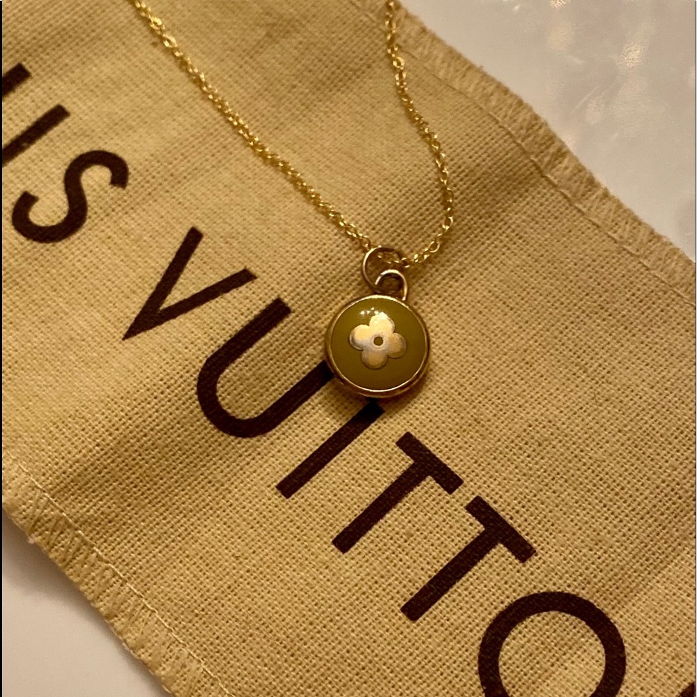 Louis Vuitton 4 Petal Charm on Chain